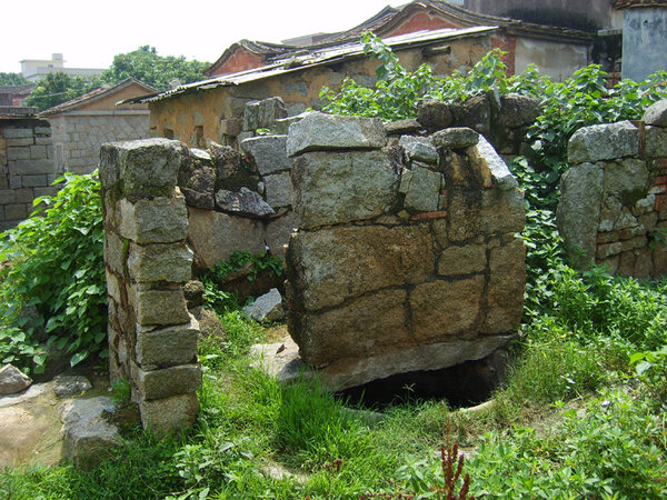 Steintoilette, China