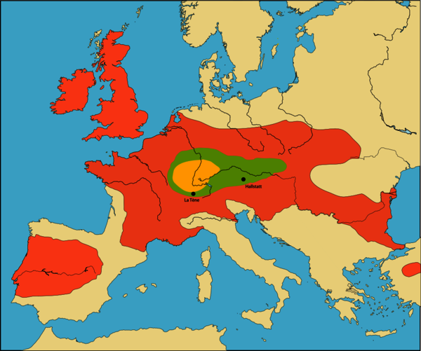 Kelten Verbreitung